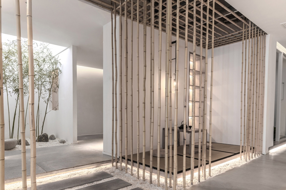 yuqun space bamboo space china by gm design