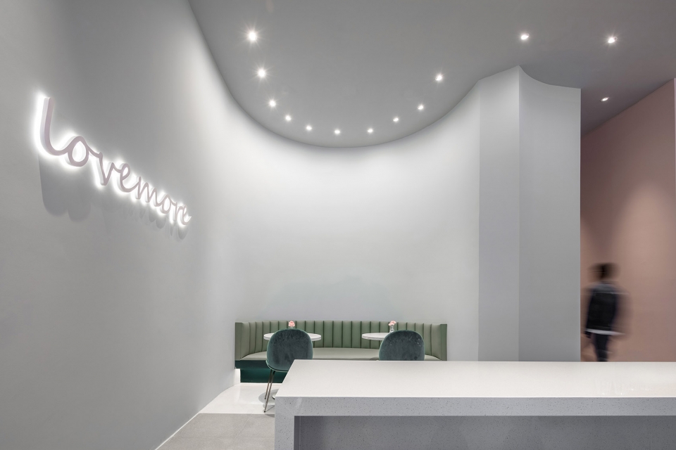 collection shop of coffee and floriculture china by nonezone space atelier