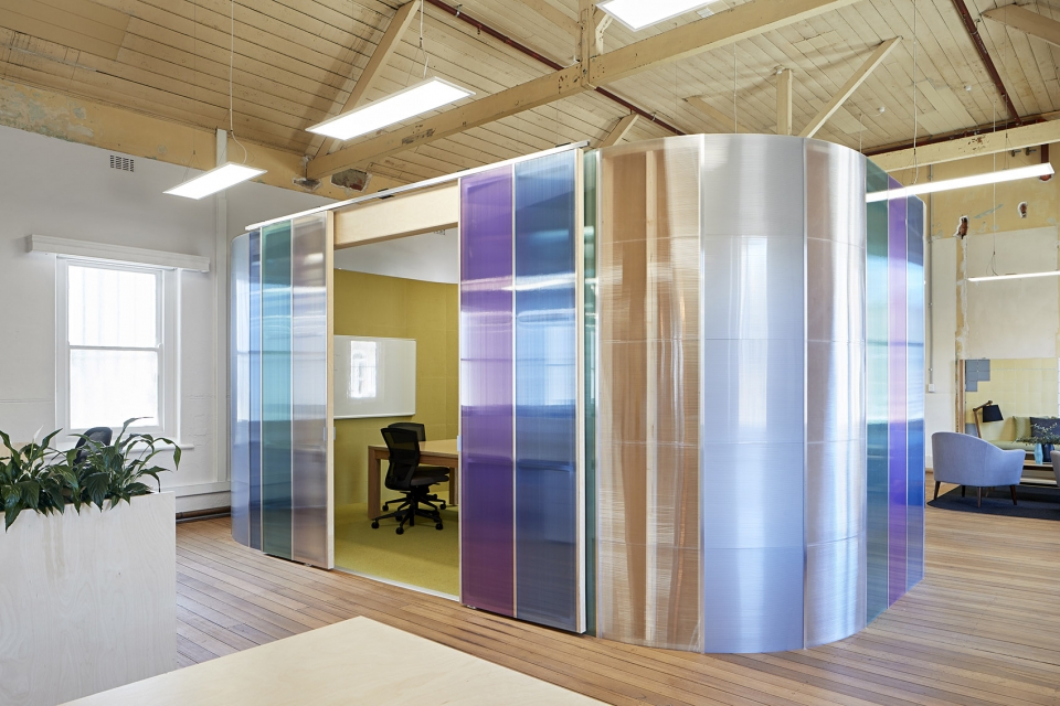 interior design of the polyglot by mcmahon and nerlich