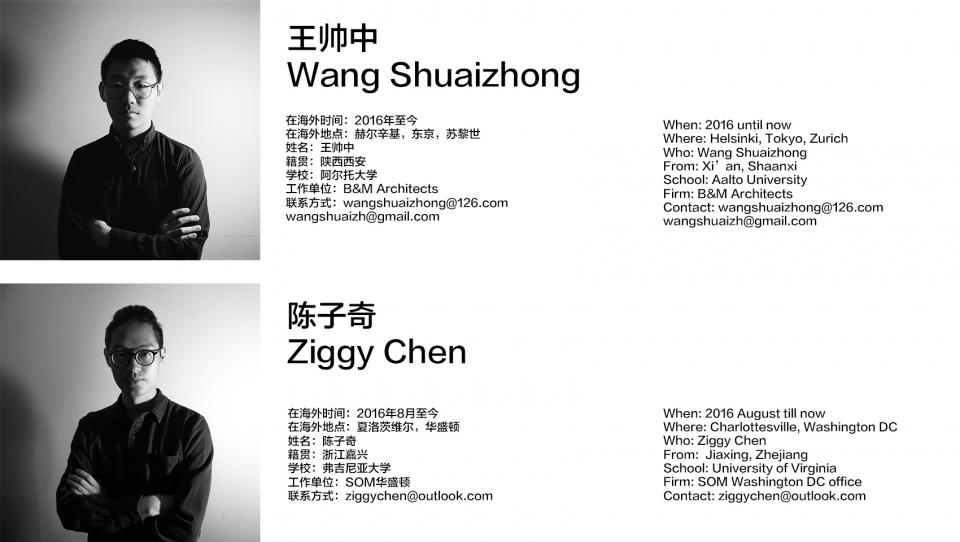Overseas NO.83: Wang Shuaizhong + Ziggy Chen - 谷德设计网
