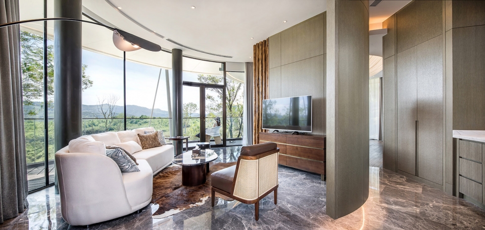spring breeze tented hotel in shili town china by hangzhou huanting architectural engineering design co ltd