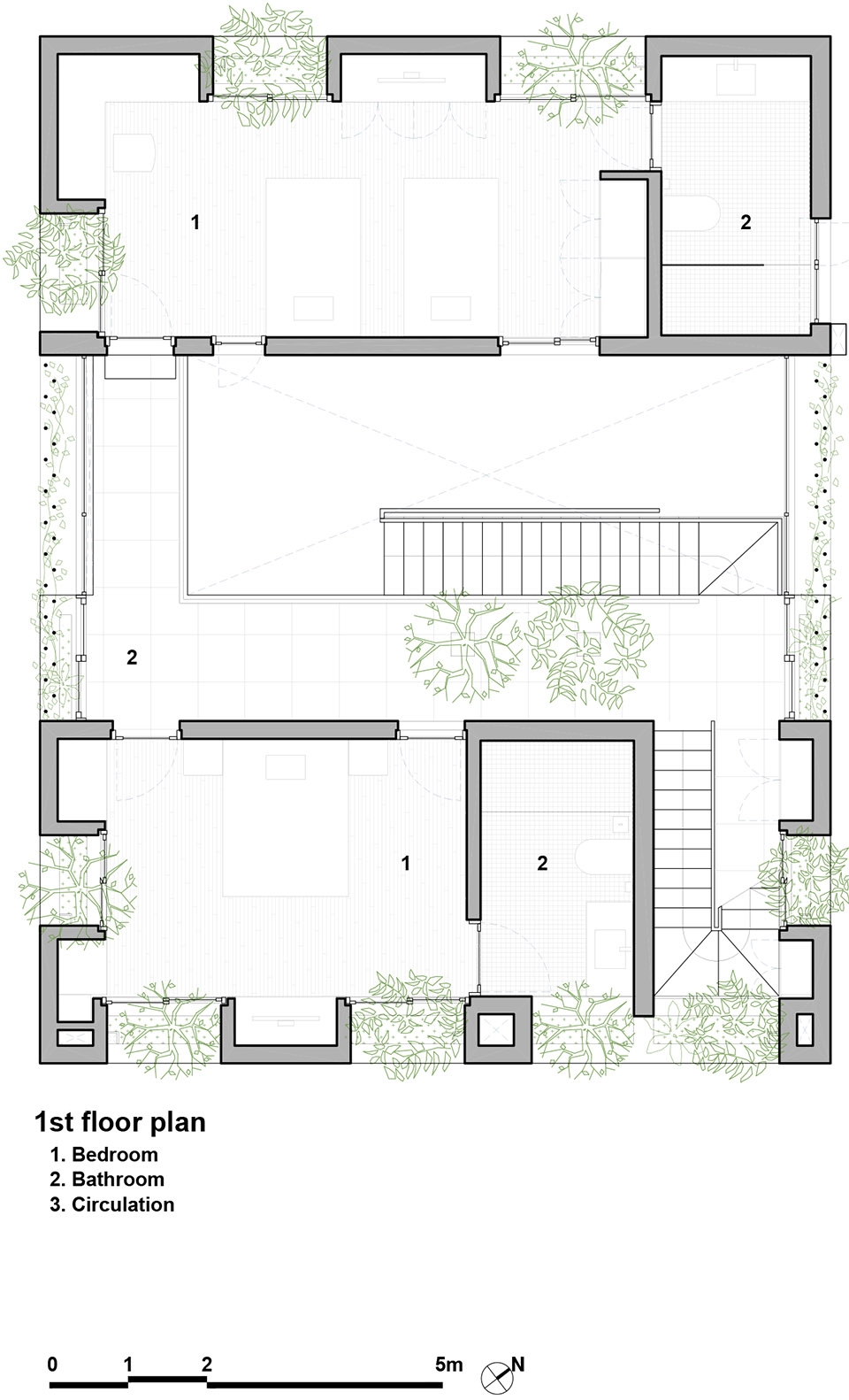 stepping park house by vtn architects