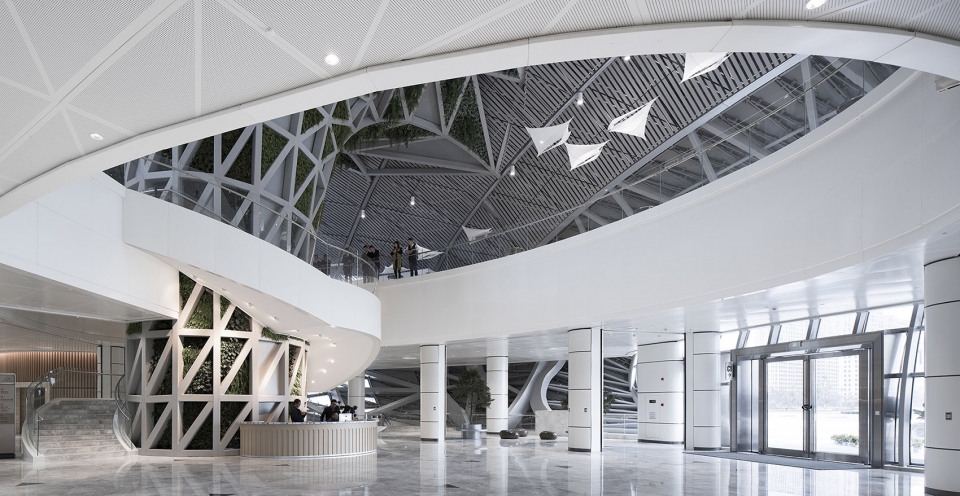 united nations geospatial information management forum permanent site of deqing county china by the architectural design research institu...