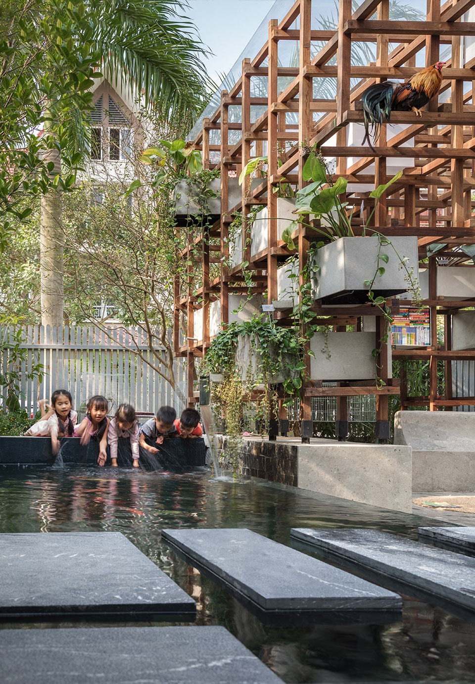 vac library by farming architects