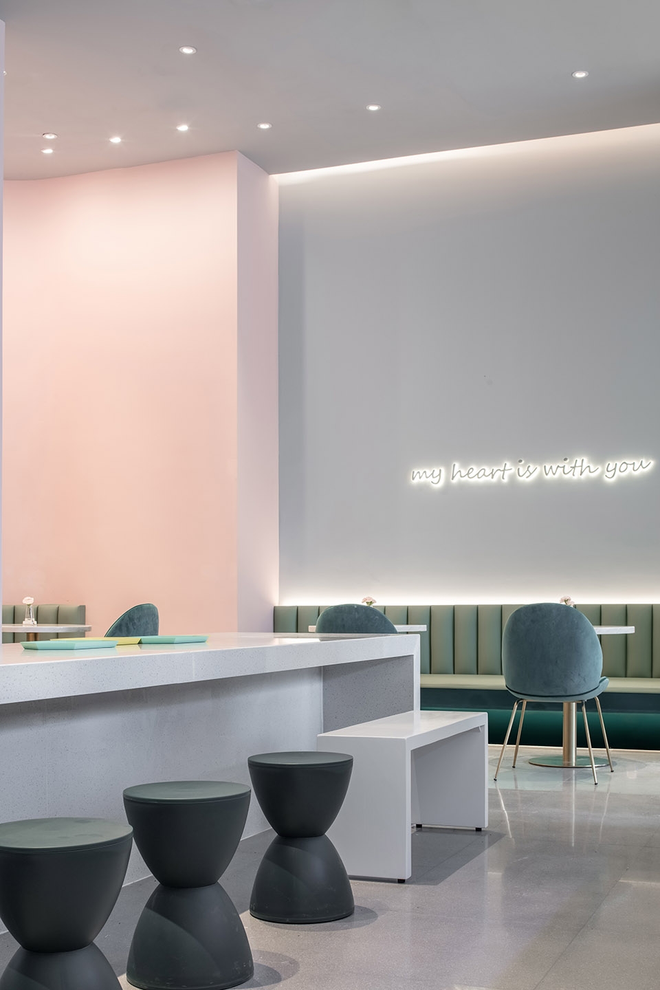 collection shop of coffee and floriculture china by nonezone space atelier