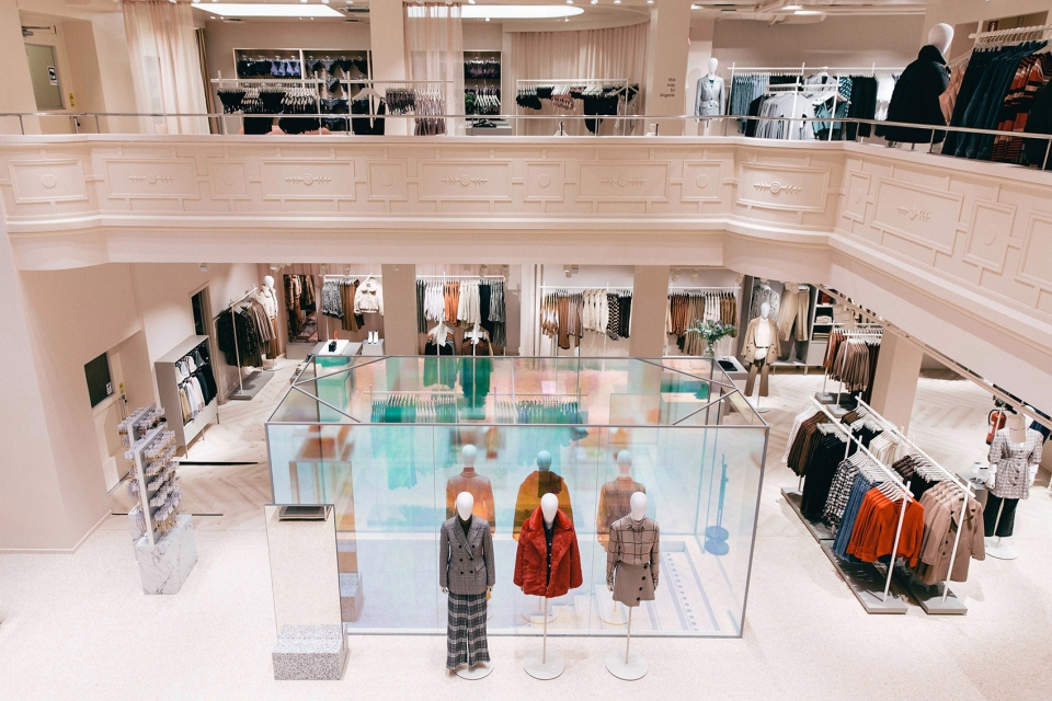 gina tricot concept store by note design studio and open studio