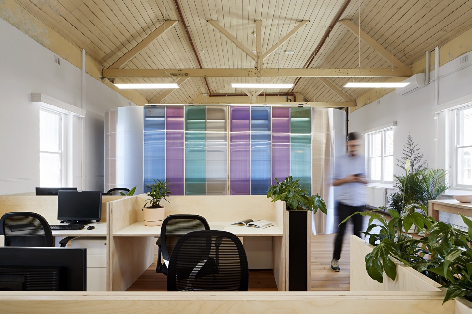 interior design of the polyglot by mcmahon and nerlich