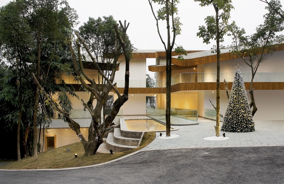 nanshanli guesthouse china by linjian design studio