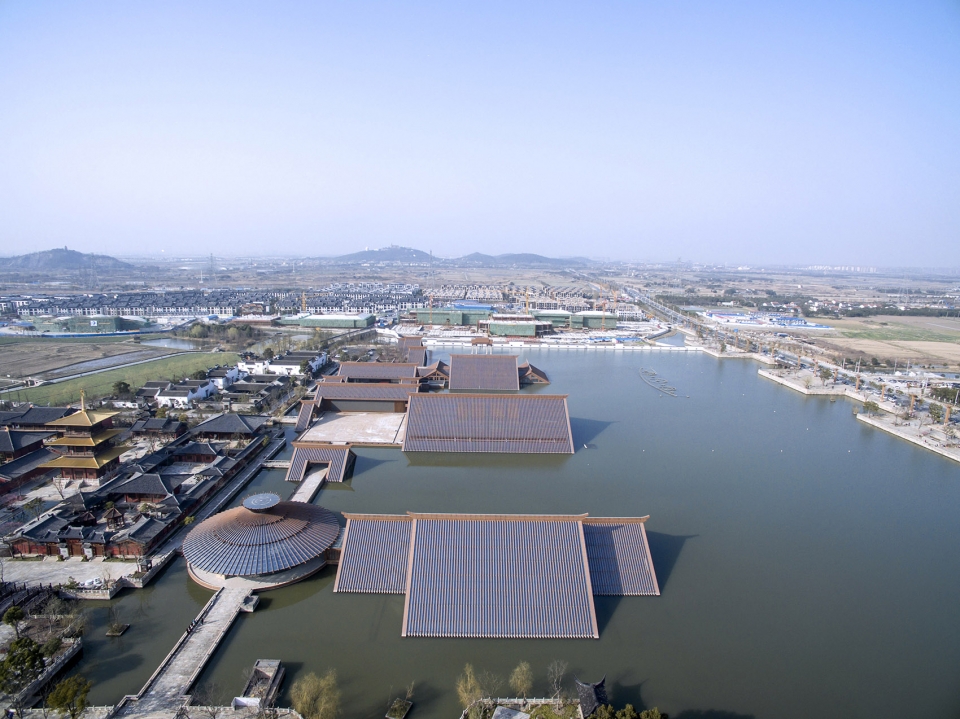 shanghai songjiang guangfulin site cultural exhibition hall china by ccdi