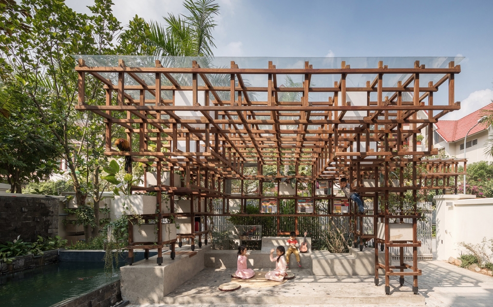 vac library by farming architects