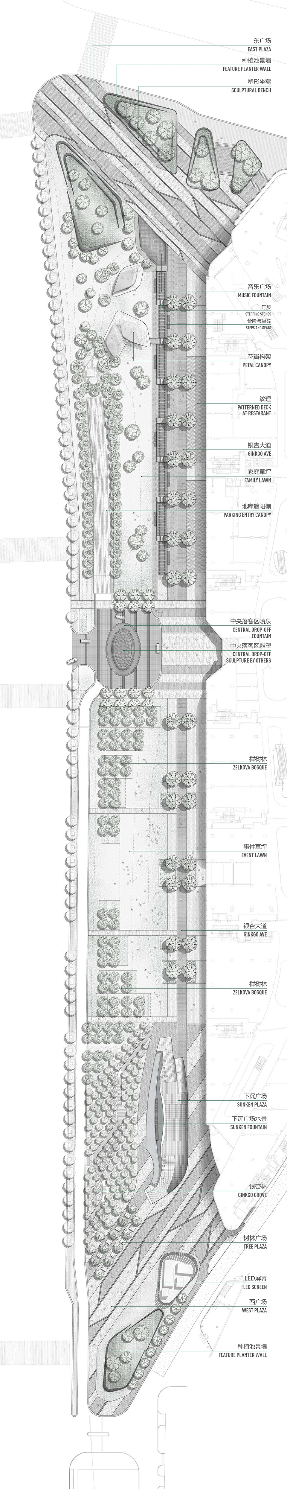 landscape design of shanghai mixc mall china by lab dh 1