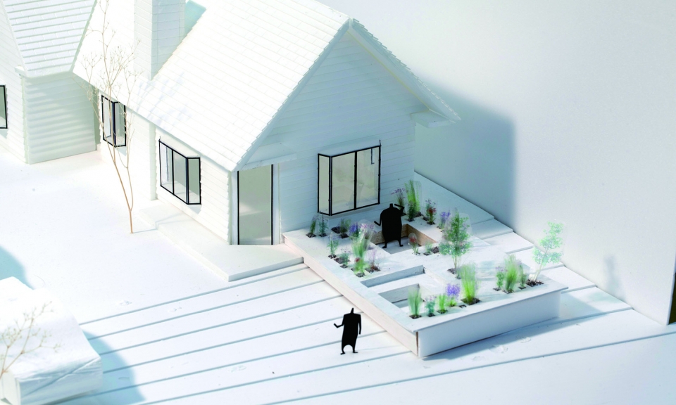 pit terrace by jorge almazan architects keio university almazan lab
