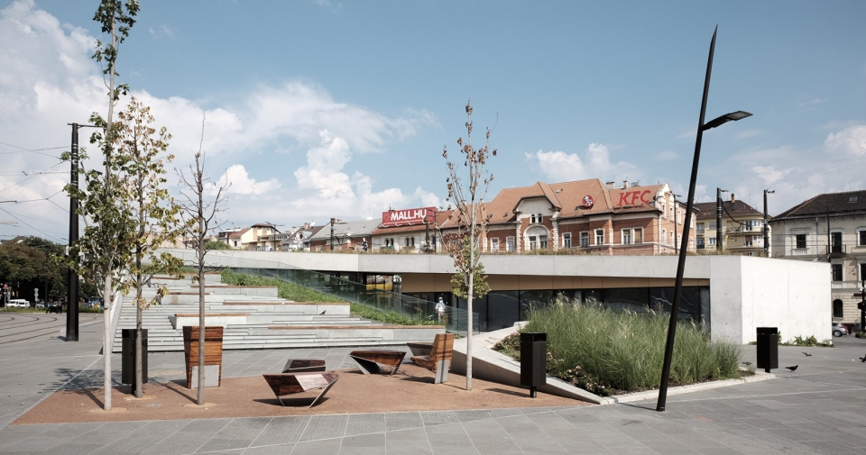 szell kalman square by epitesz studio
