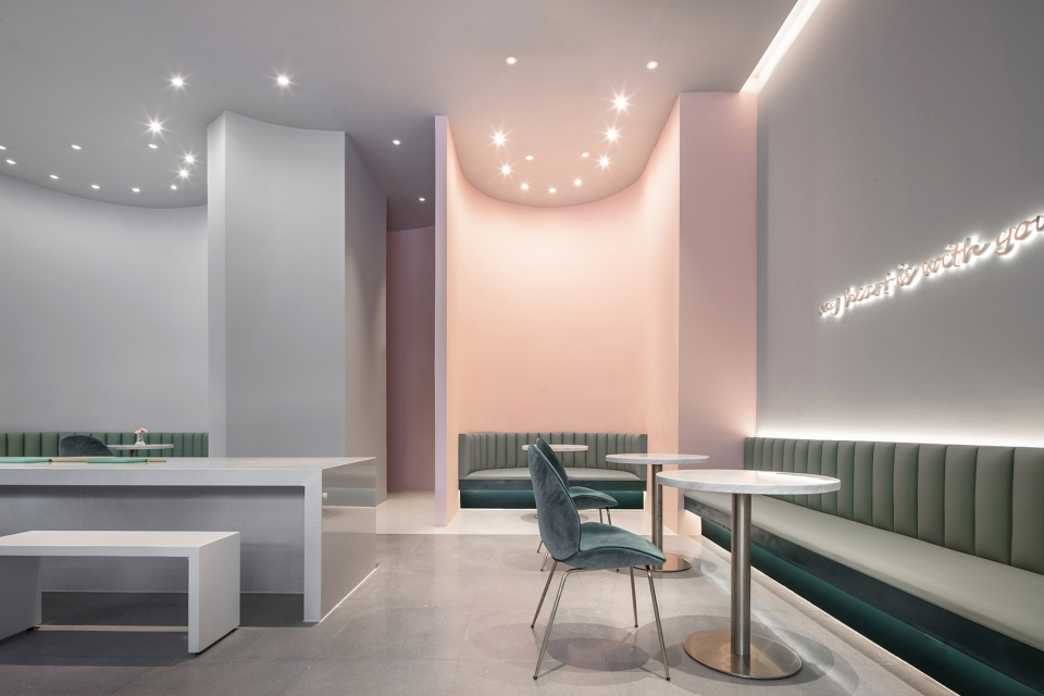 collection shop of coffee and floriculture china by nonezone space atelier