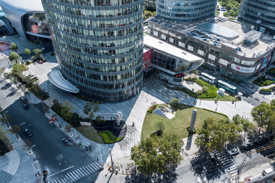 public landscape reconstruction design of shanghai bund china by hmd