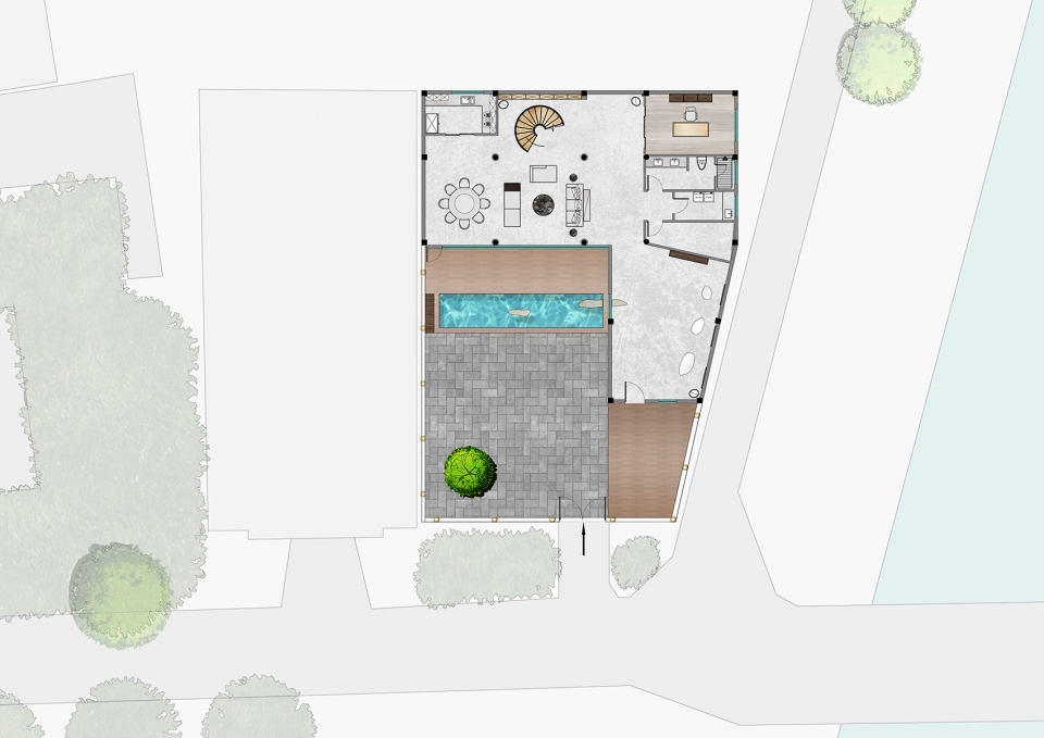 qin garden renovation of an old house in taizhou china by does design