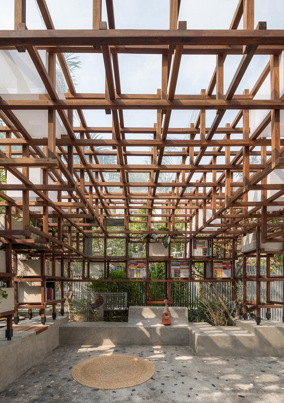 vac library by farming architects