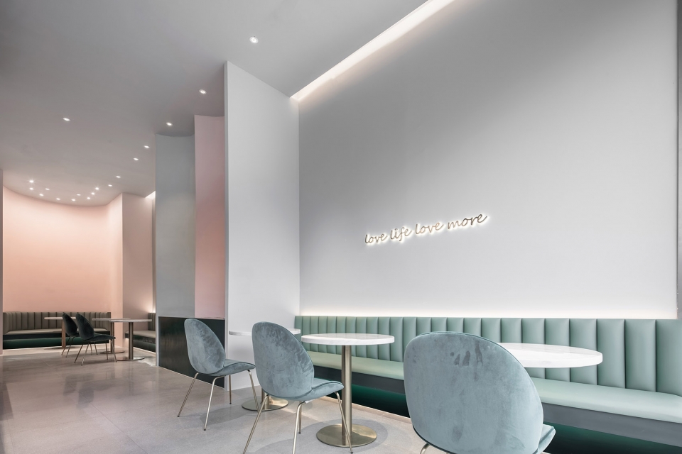 collection shop of coffee and floriculture china by nonezone space atelier