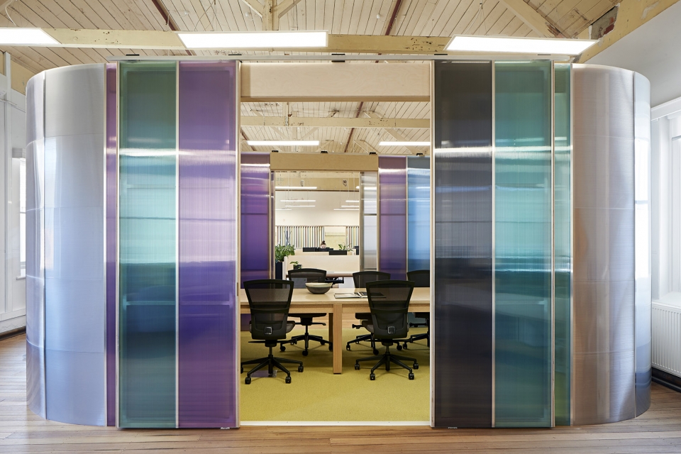 interior design of the polyglot by mcmahon and nerlich