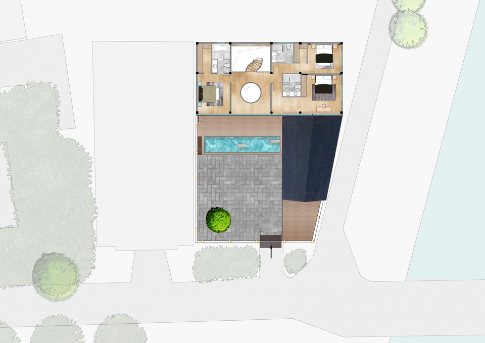 qin garden renovation of an old house in taizhou china by does design
