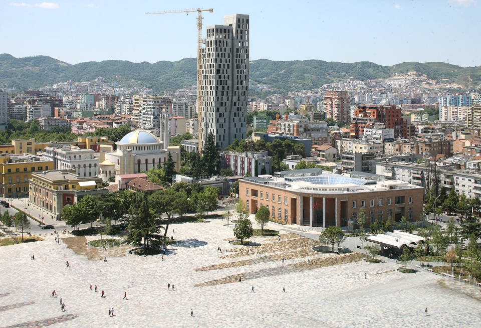 restructuring of skanderbeg square by 51n4e