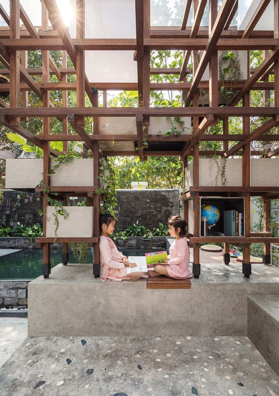 vac library by farming architects