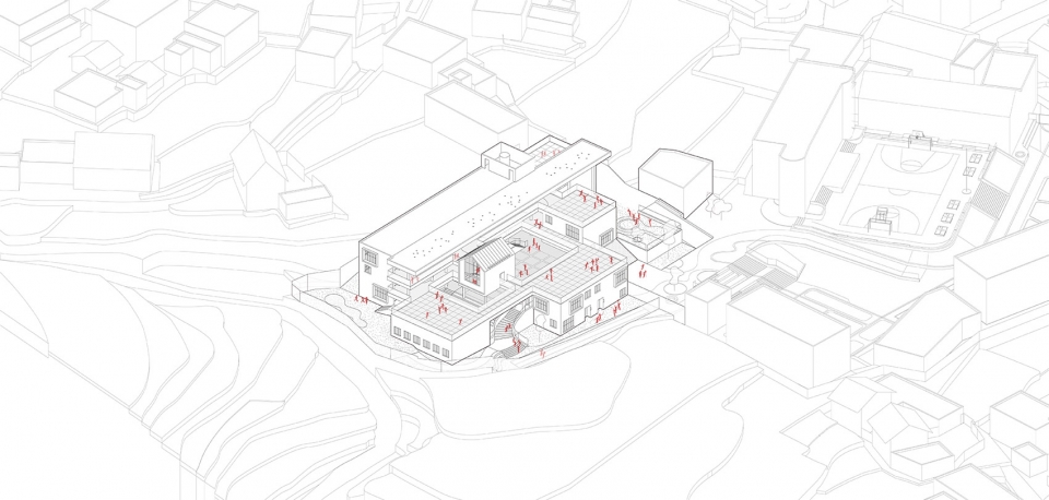 hexi village kindergarten china by atelier y