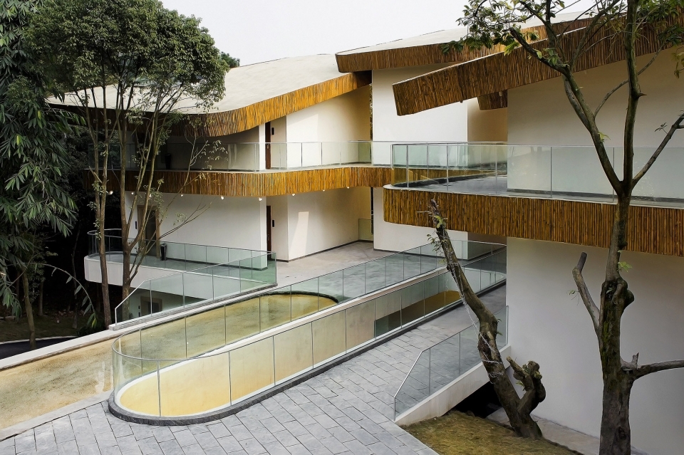 nanshanli guesthouse china by linjian design studio