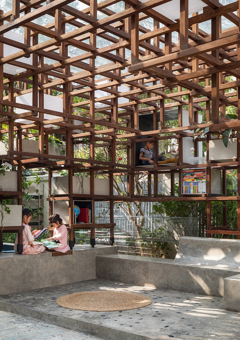 vac library by farming architects