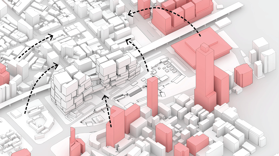 Taipei Twin Towers by MVRDV