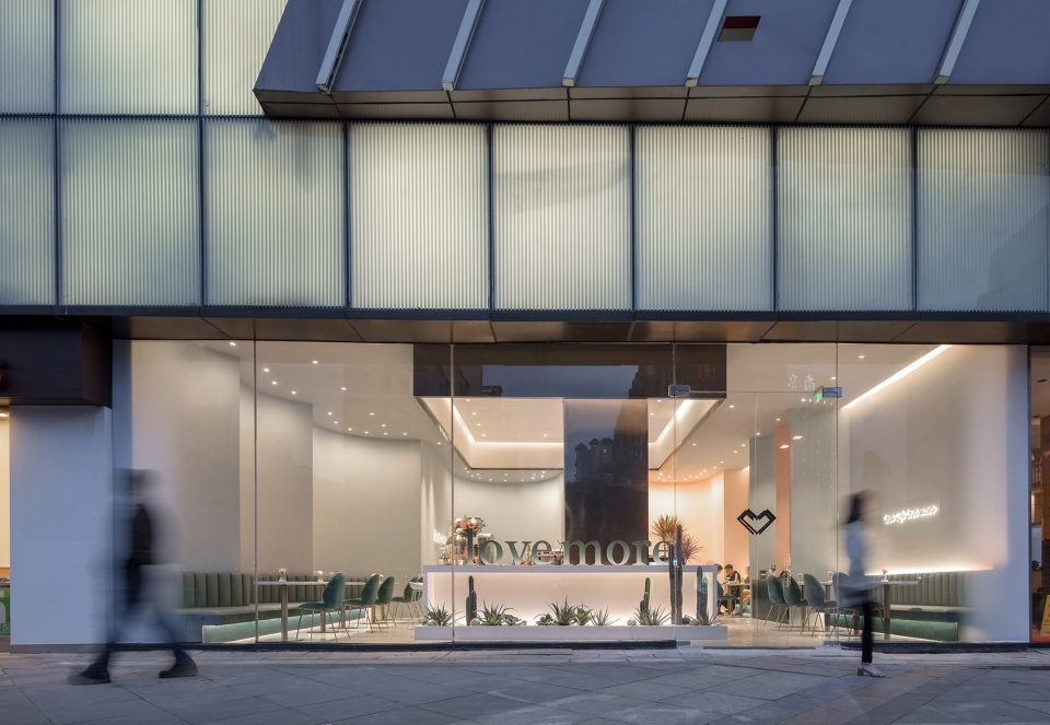 collection shop of coffee and floriculture china by nonezone space atelier