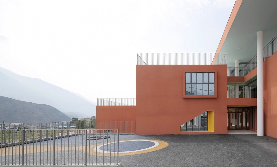 hexi village kindergarten china by atelier y