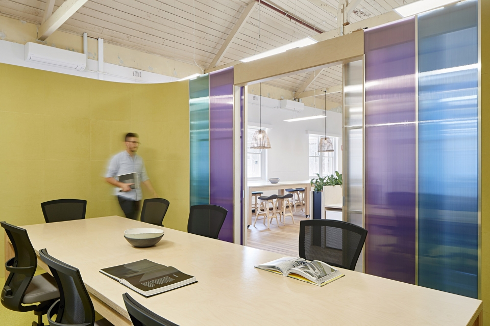 interior design of the polyglot by mcmahon and nerlich