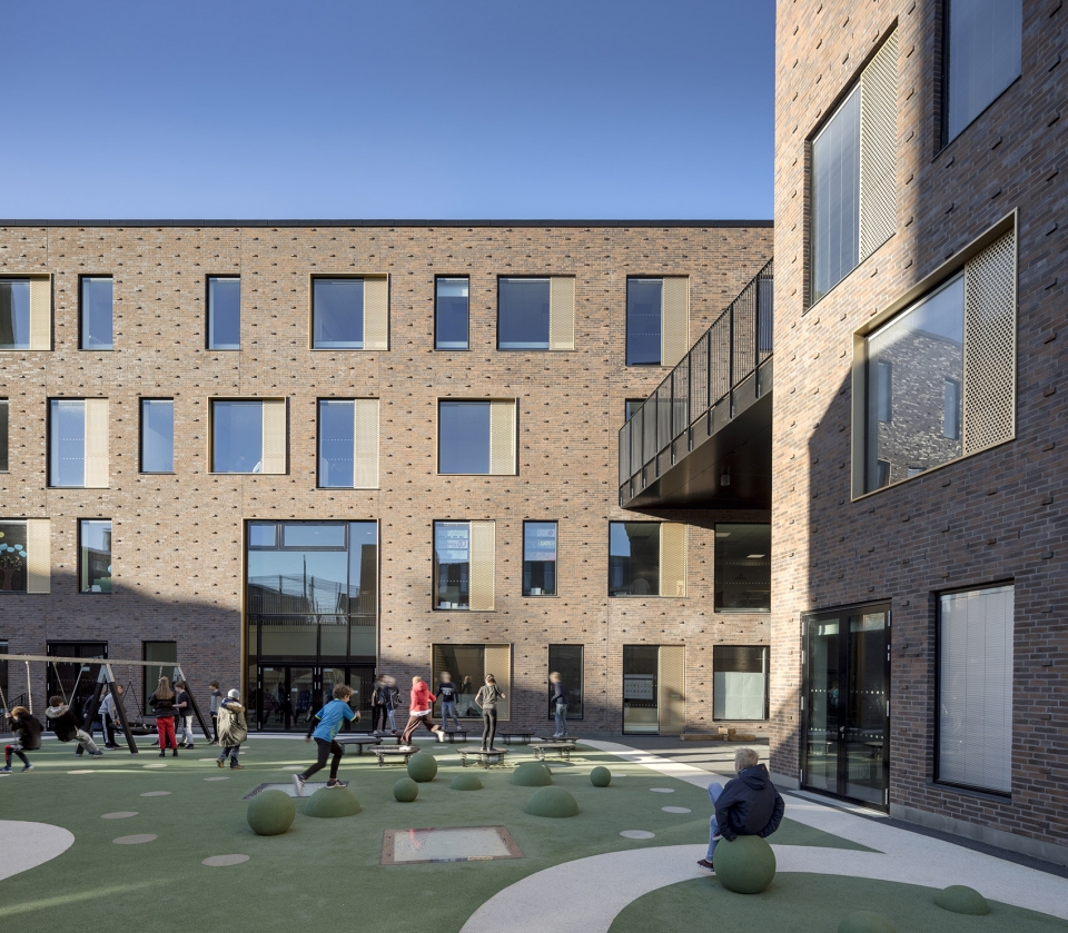new european school copenhagen in copenhagen by nord architects and vilhelm lauritzen architects