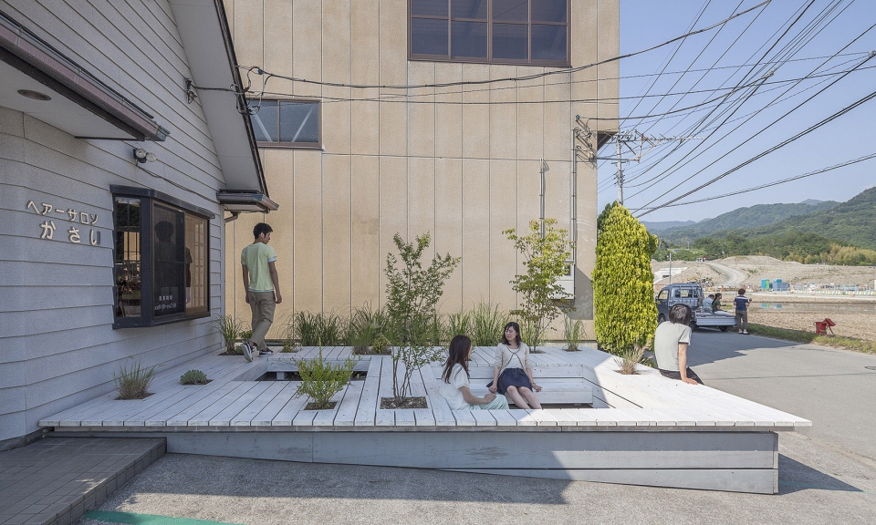 pit terrace by jorge almazan architects keio university almazan lab