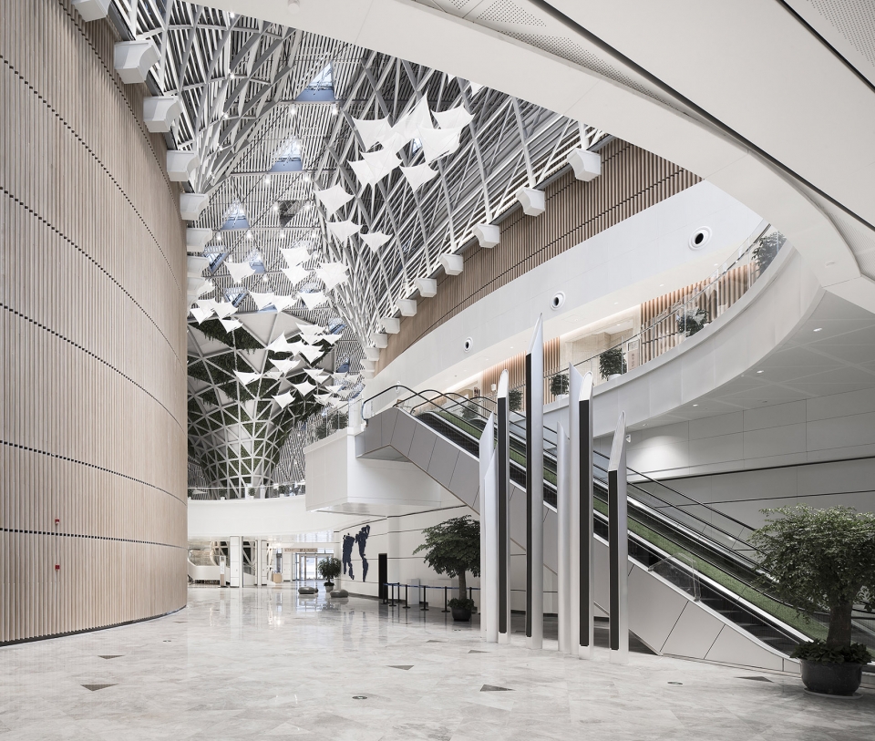 united nations geospatial information management forum permanent site of deqing county china by the architectural design research institu...