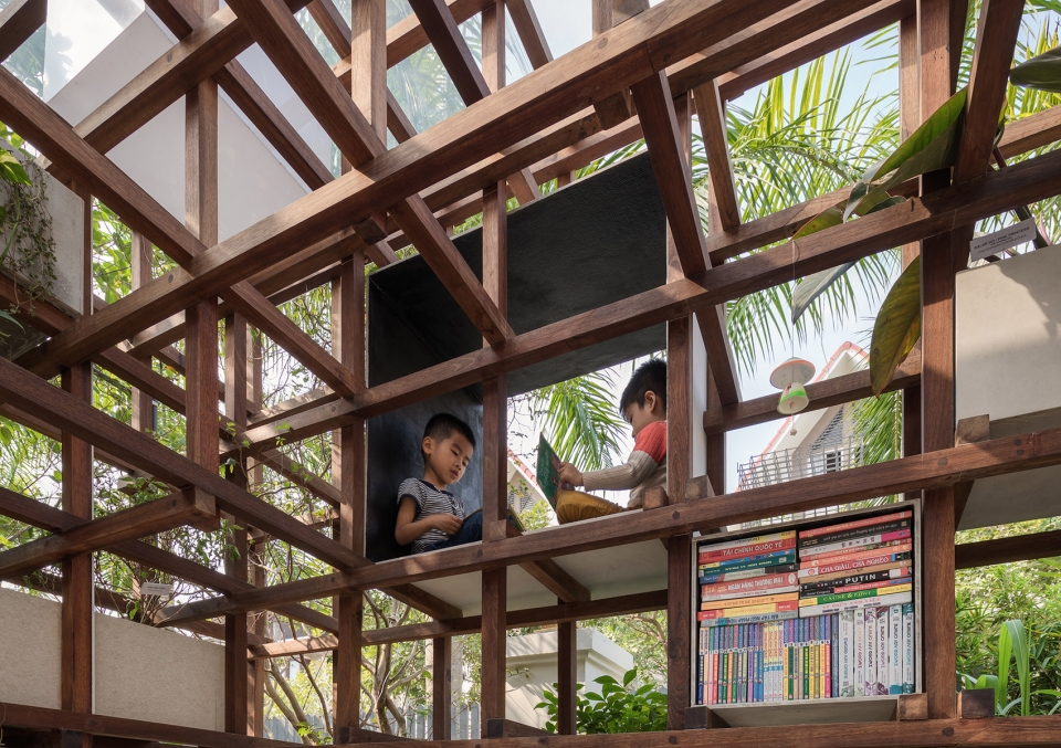 vac library by farming architects
