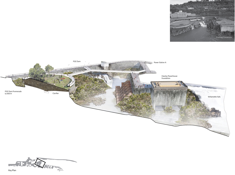 2018 asla analysis and planning award of honor:willamette falls riverwalk by snohetta mayerreed