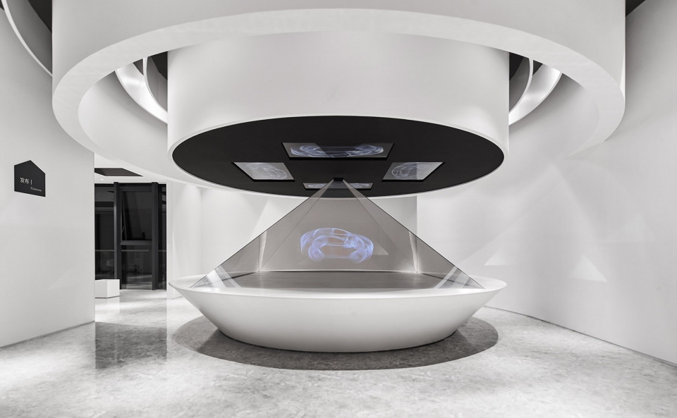 emtek letter testing exhibition hall by zones design studio