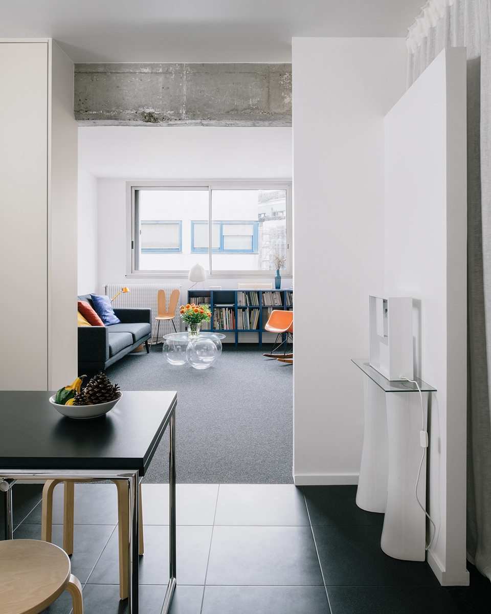 renovation of an apartment from the 60s by collet muller architectes
