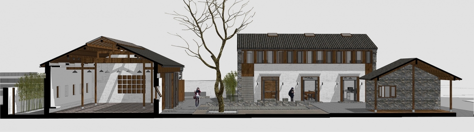 xujia courtyard china by atelier zhou lingschool of architecture and urban planning nanjing university