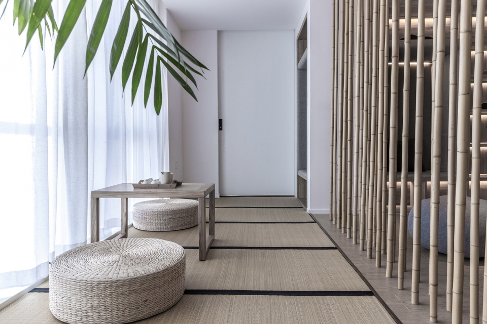 yuqun space bamboo space china by gm design