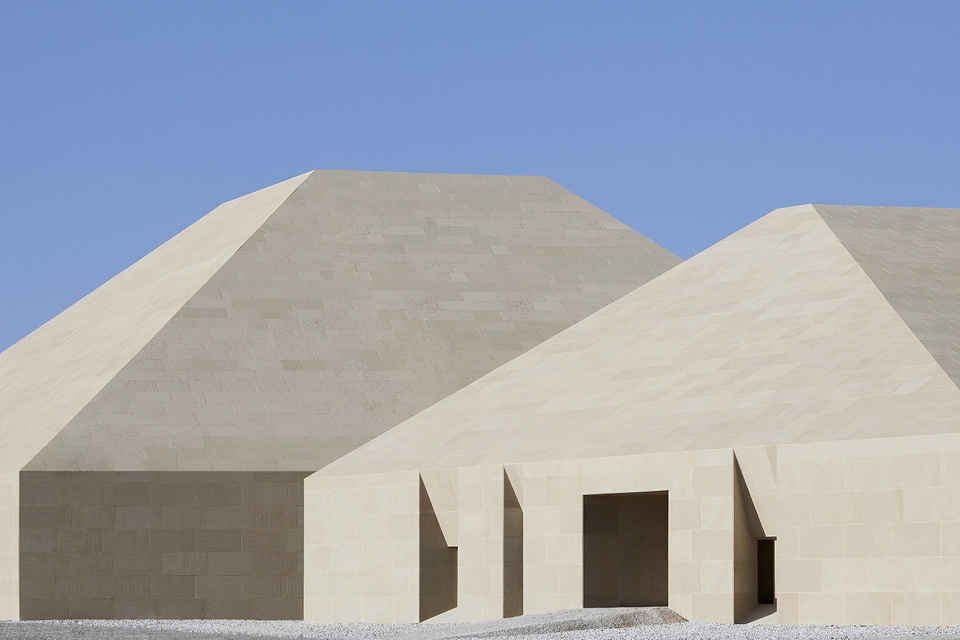 dunhuang tourism distributing center china by biad zxd architects