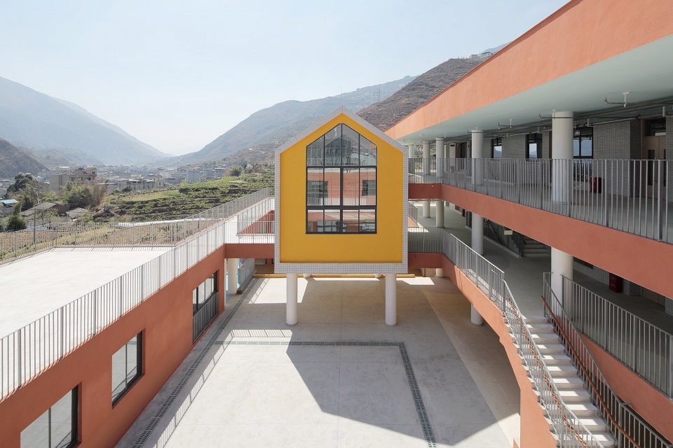 hexi village kindergarten china by atelier y