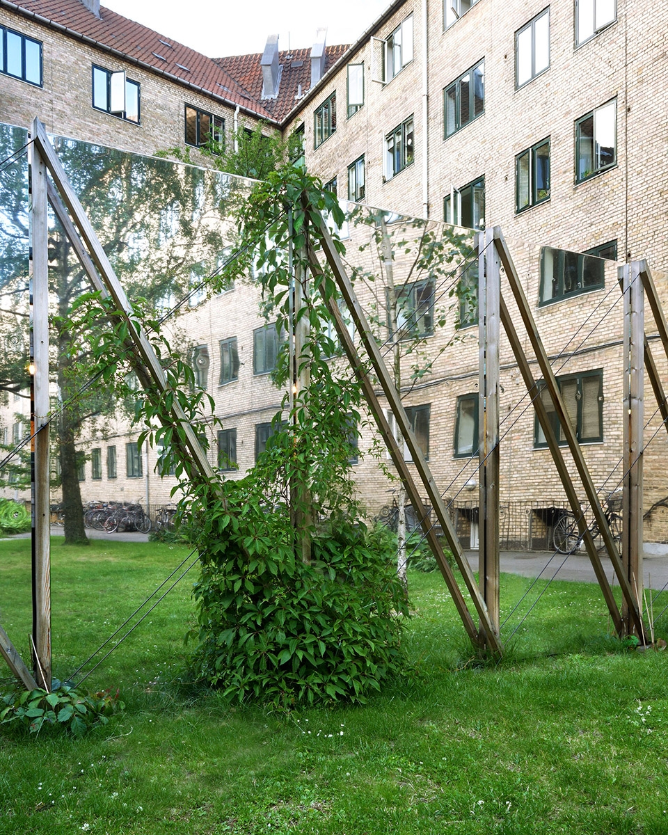 norrehus common courtyard transformation by johansen skovsted arkitekter