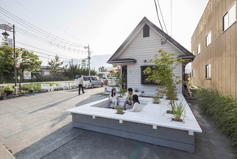 pit terrace by jorge almazan architects keio university almazan lab