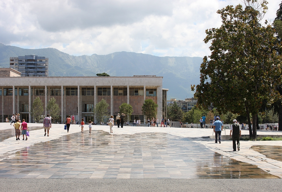restructuring of skanderbeg square by 51n4e