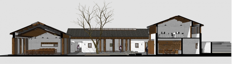 xujia courtyard china by atelier zhou lingschool of architecture and urban planning nanjing university
