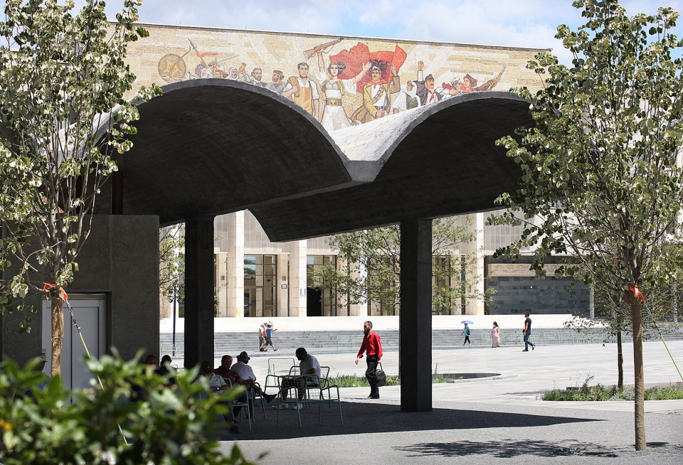 restructuring of skanderbeg square by 51n4e