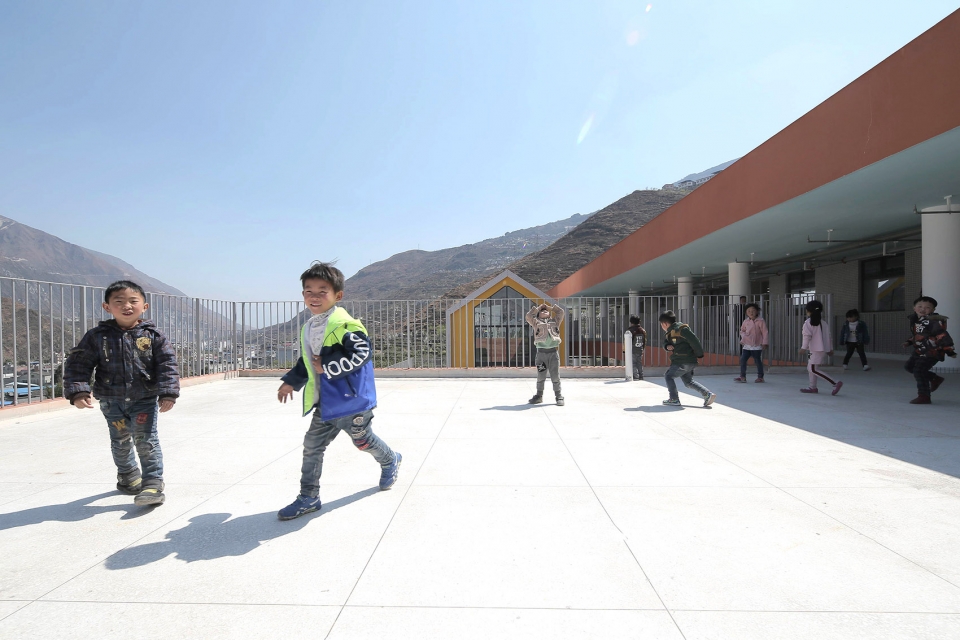 hexi village kindergarten china by atelier y